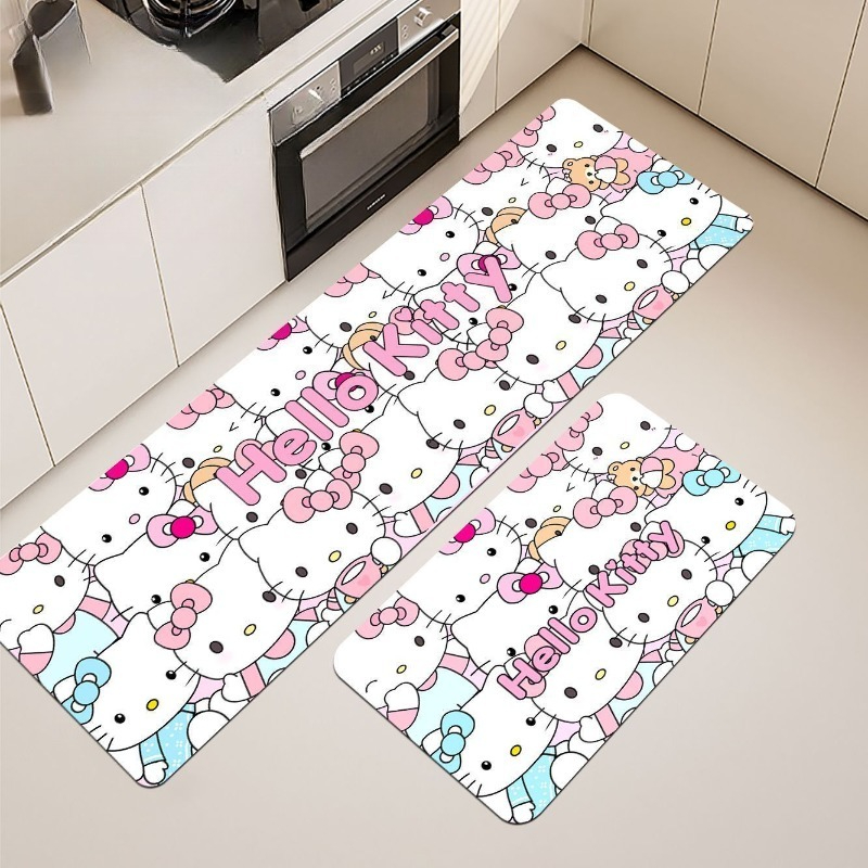 Commercial Kitchen Items - Kawaii Hello Kitty Floor Mat Cute