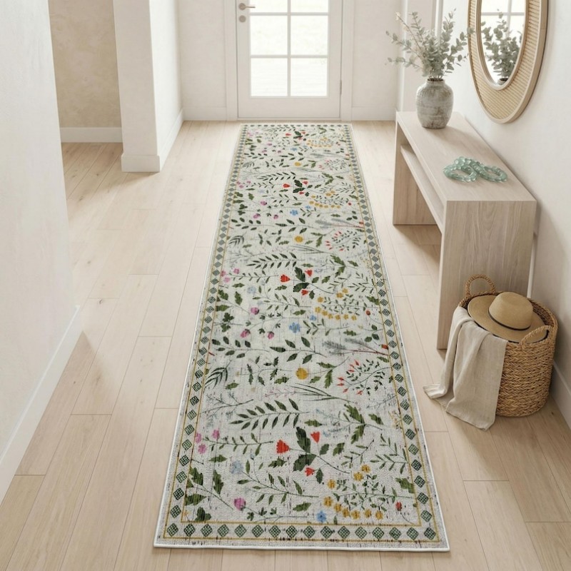 Kitchen Flooring Commercial - VIKAMA Bohemian Fresh Wind Running Carpet