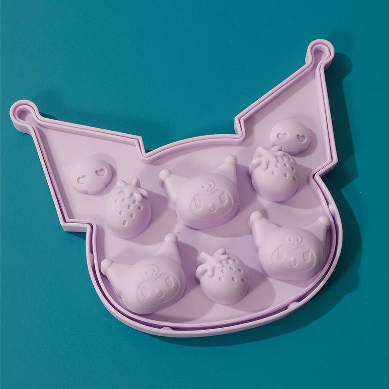 Commercial Kitchen Items - Cute Cartoon Skull Bow Ice Cube