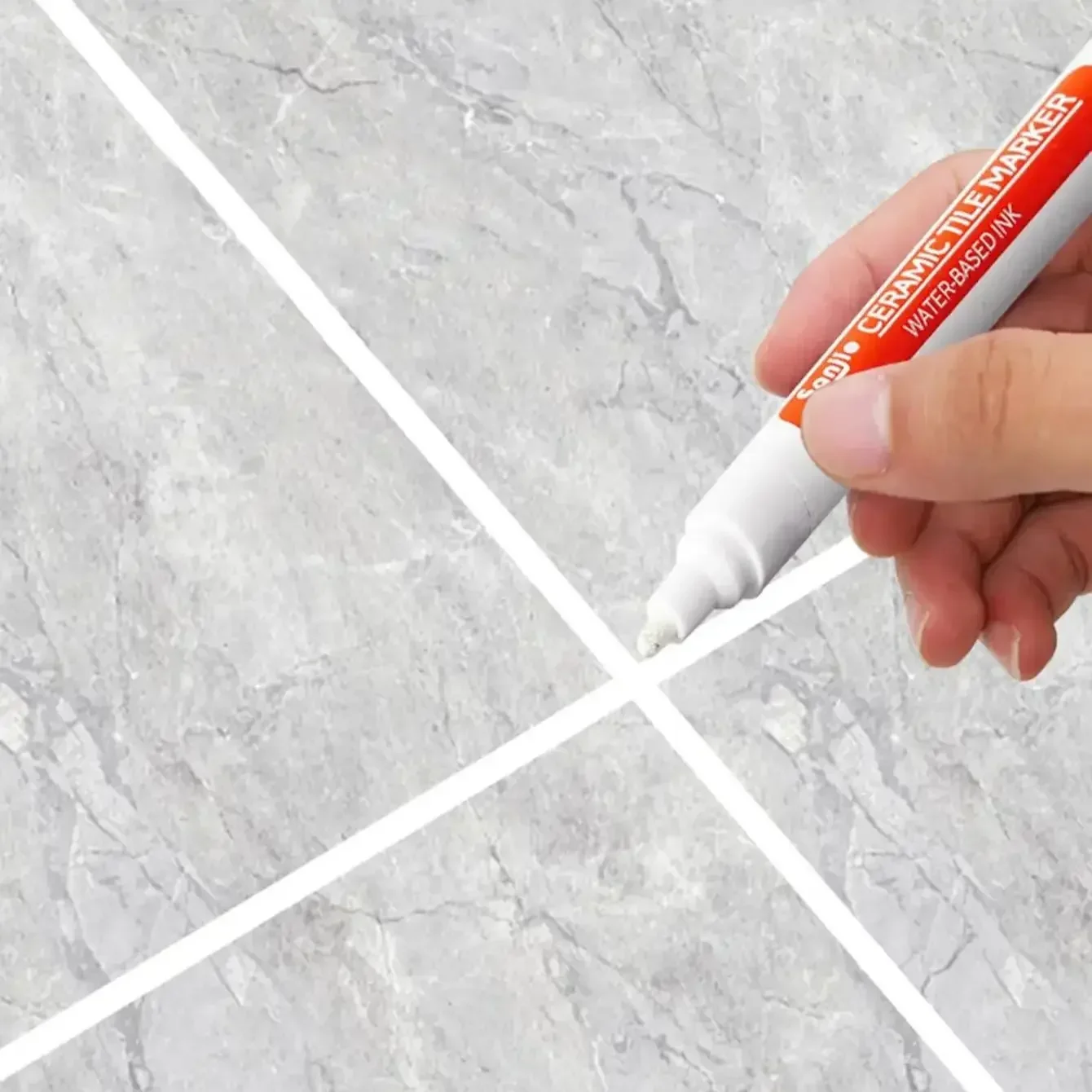 Commercial Kitchen Tiles - Mold-Resistant Waterproof Ceramic Tile Grout Marker
