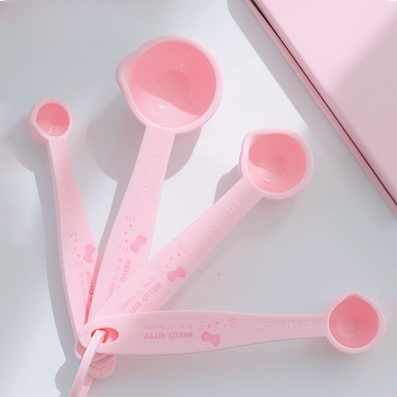 Commercial Kitchen Items - Hello Kitty printed measuring spoon set