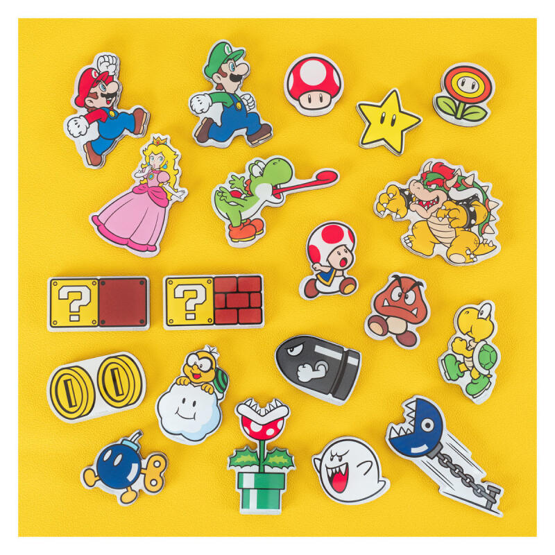 Commercial Kitchen Fridge - Kawaii Mario Fridge Magnets Cute Cartoon