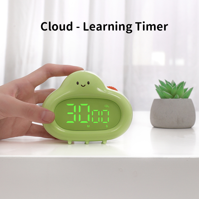 Commercial Kitchen Timer - 1pc, Creative White Cloud Shape Timer,
