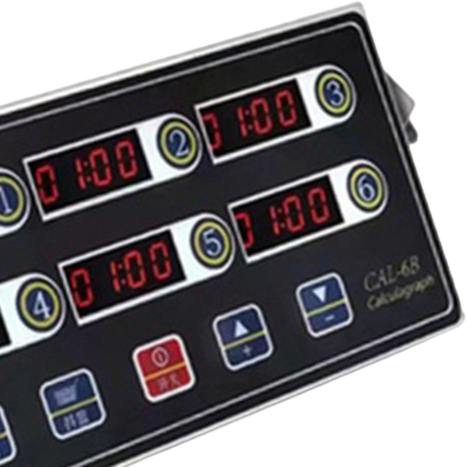 Multi Channel LED Kitchen Time - Commercial Kitchen Timer ulasan dan harga