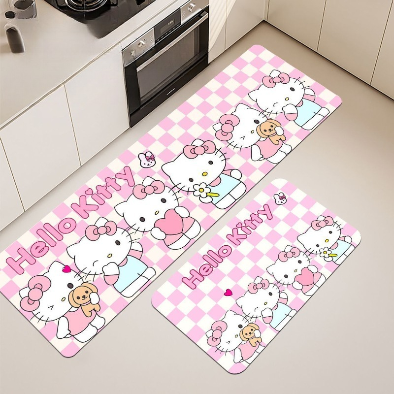 Kawaii Hello Kitty Floor Mat C - Commercial Kitchen Items ulasan dan harga