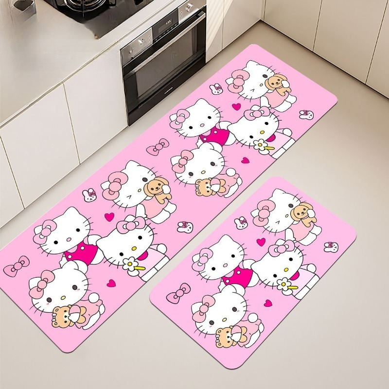 Kawaii Hello Kitty Floor Mat C - Commercial Kitchen Items ulasan dan harga