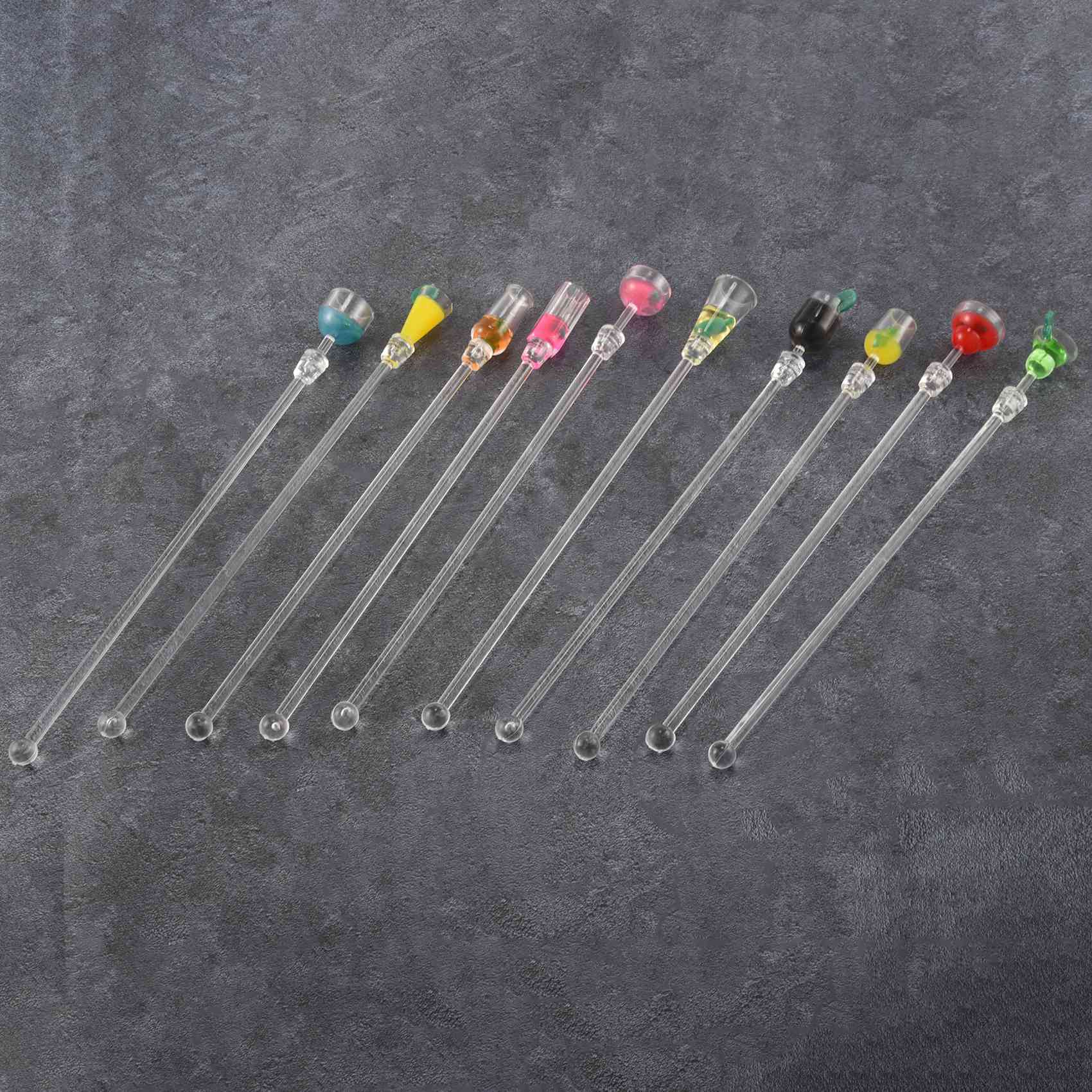 10Pcs Cocktail Stirrer Drink M - Bar Blender Mixing ulasan dan harga