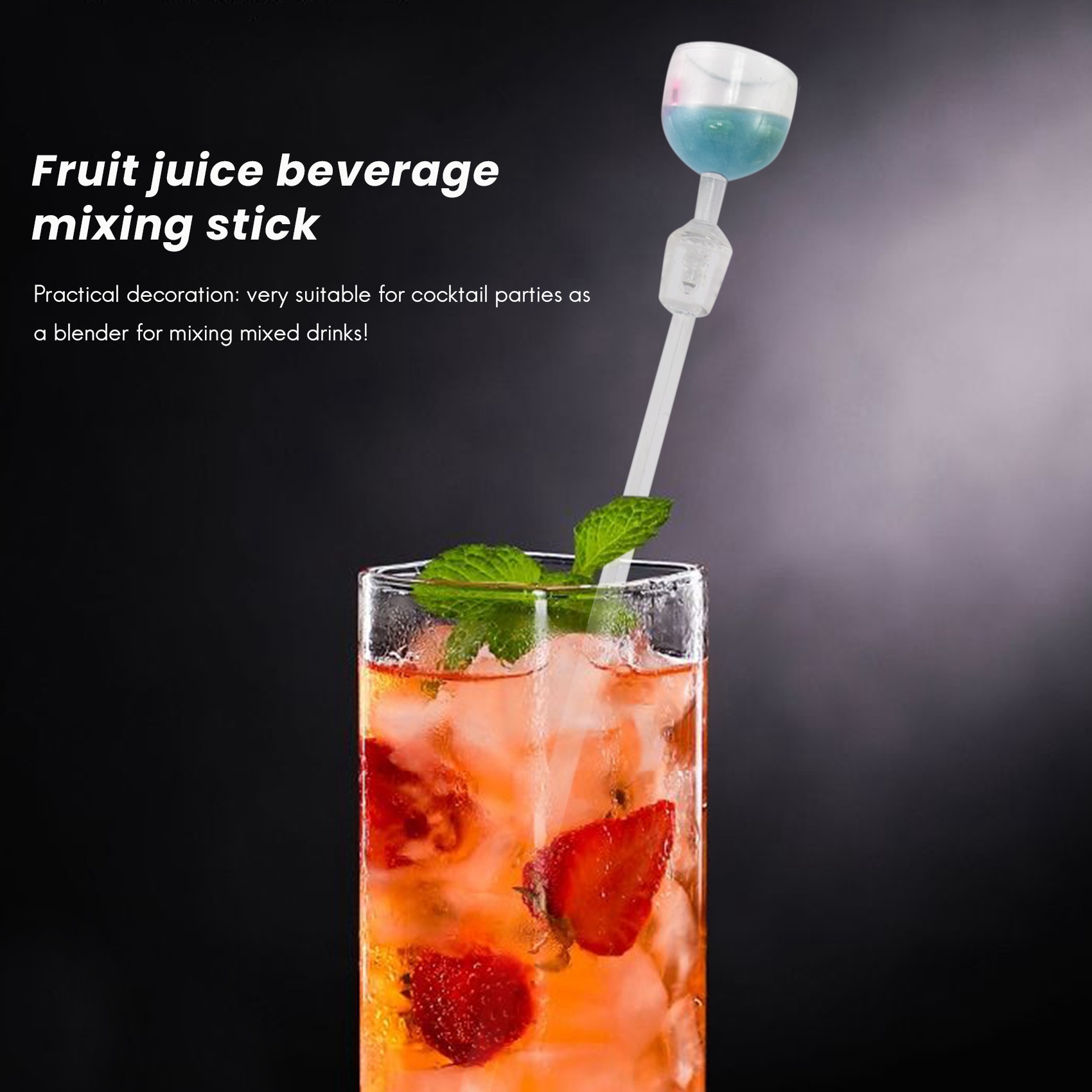 10Pcs Cocktail Stirrer Drink M - Bar Blender Mixing ulasan dan harga