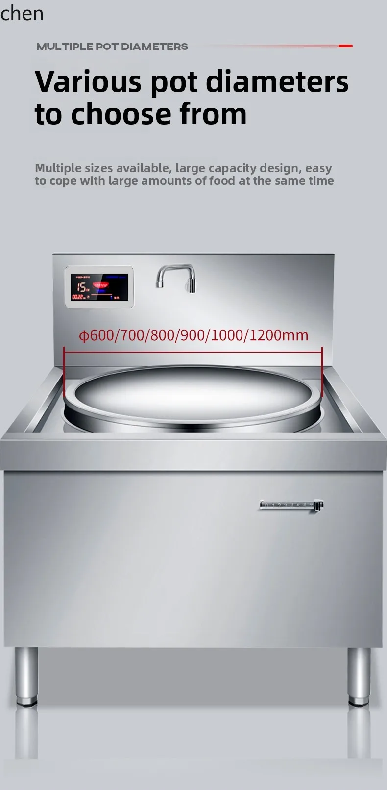 ZML commercial induction cooke - Induction Cooker Commercial ulasan dan harga