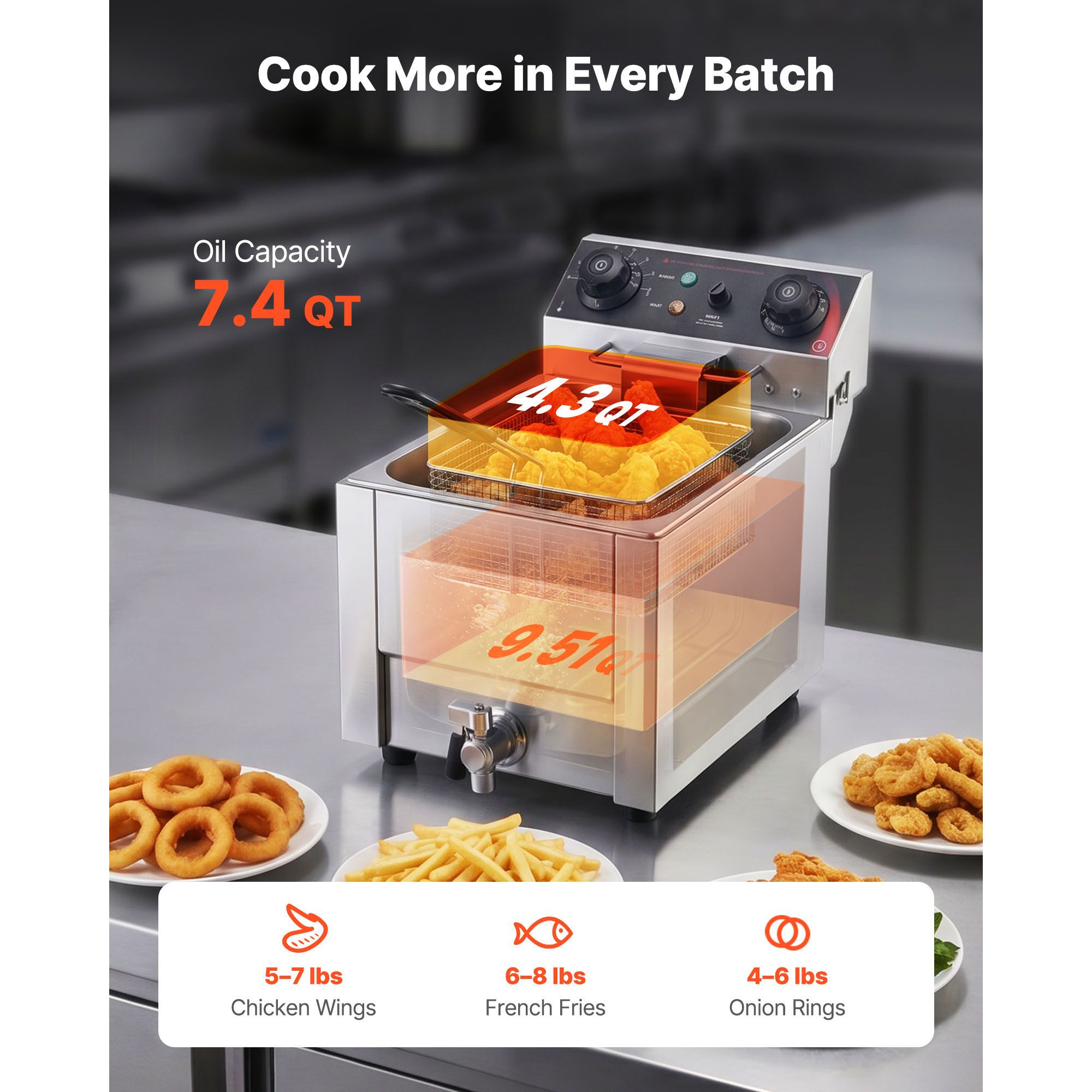 Commercial Electric Deep Fryer - Induction Cooker Commercial ulasan dan harga