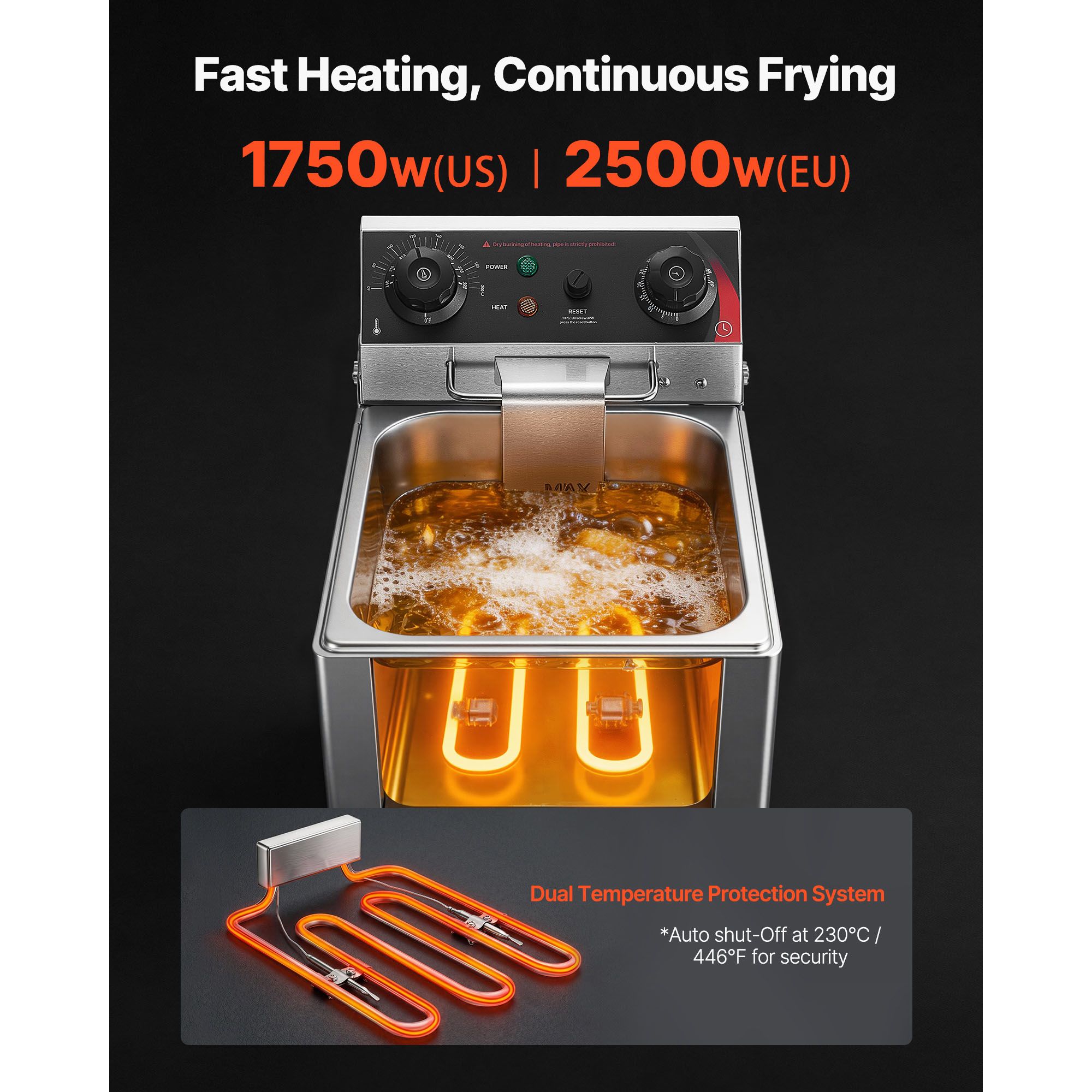 Commercial Electric Deep Fryer - Induction Cooker Commercial ulasan dan harga
