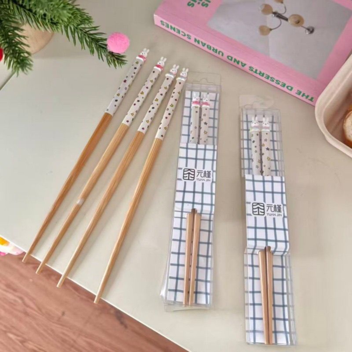 Kawaii Miffy Rabbit Chopsticks - Commercial Kitchen Items ulasan dan harga