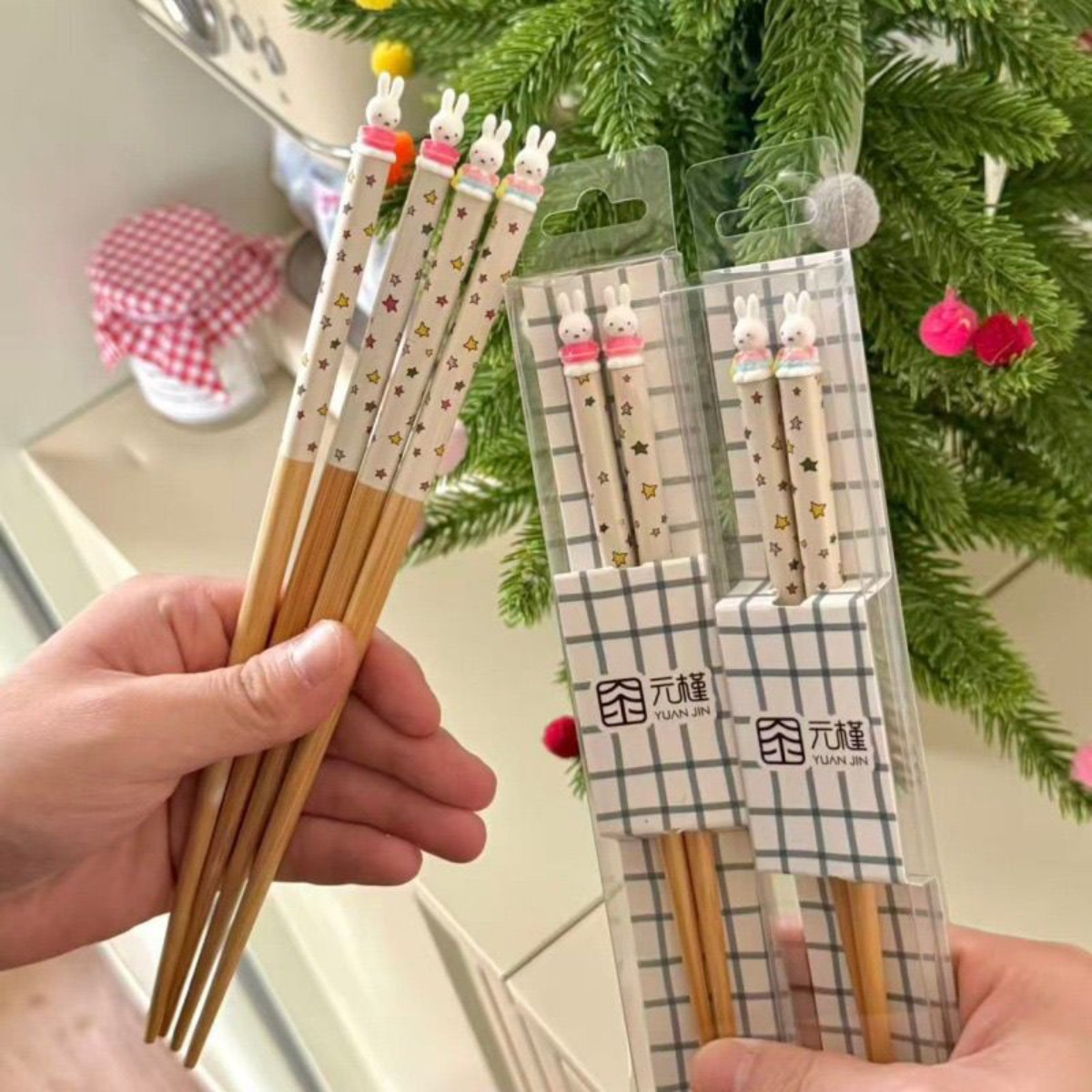 Kawaii Miffy Rabbit Chopsticks - Commercial Kitchen Items ulasan dan harga