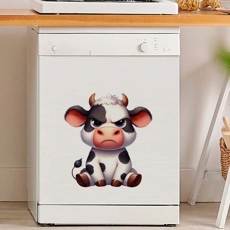 Grumpy Animals Wall Sticker Li - Commercial Kitchen Fridge ulasan dan harga