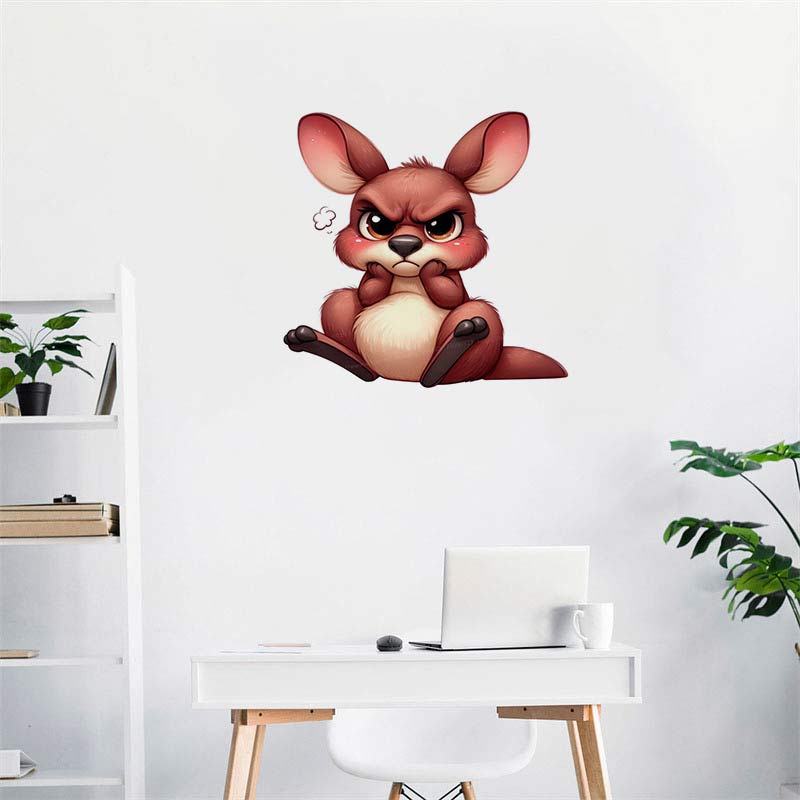 Grumpy Animals Wall Sticker Li - Commercial Kitchen Fridge ulasan dan harga