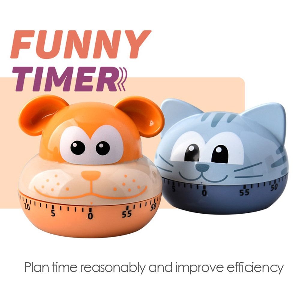 Animal Cute Mechanical Timer S - Commercial Kitchen Timer ulasan dan harga