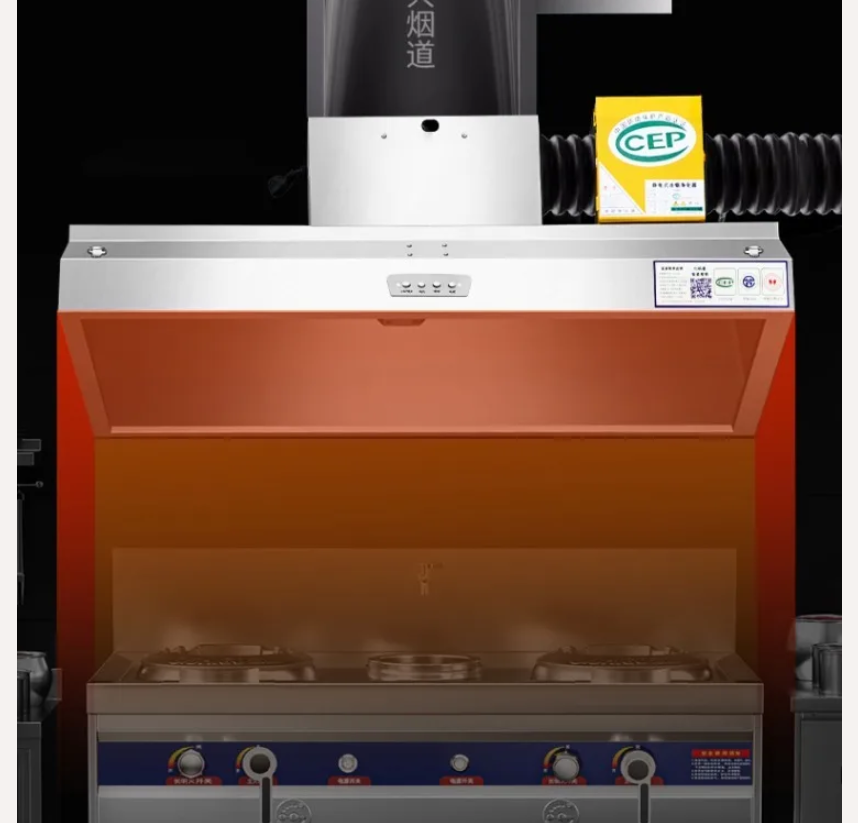 220V Commercial Range Hood Kit - Commercial Kitchen Hood Exhaust Fans ulasan dan harga