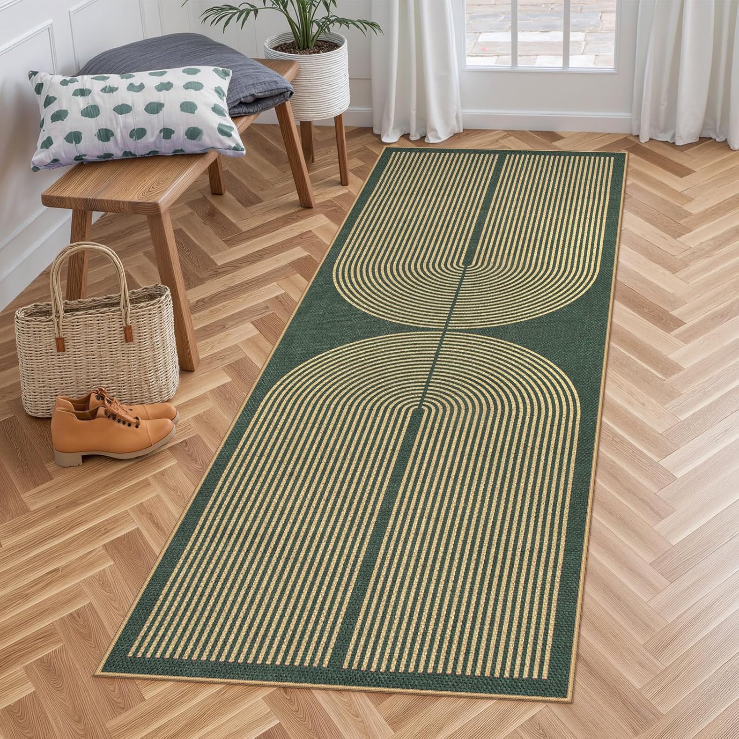 VIKAMA Simple And Retro Line L - Kitchen Flooring Commercial ulasan dan harga