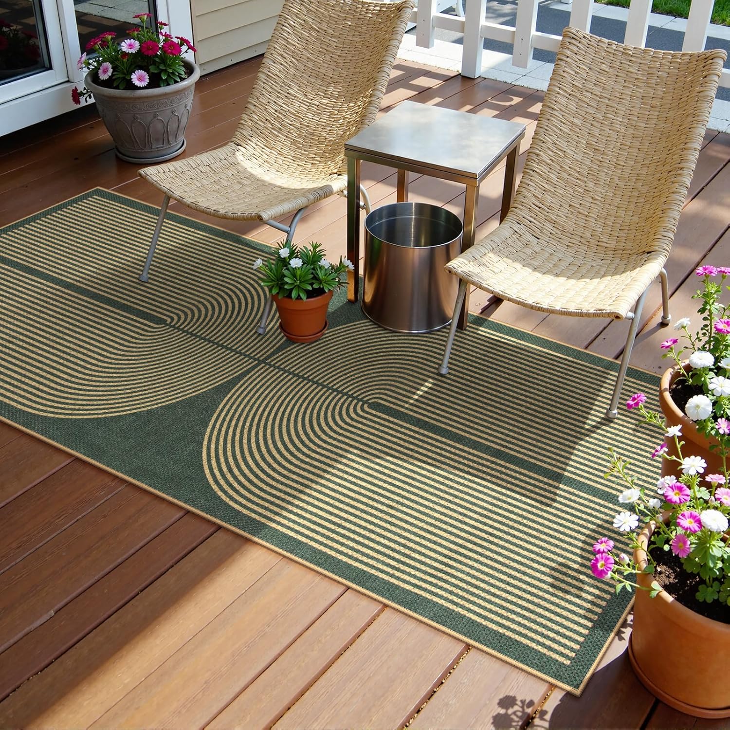 VIKAMA Simple And Retro Line L - Kitchen Flooring Commercial ulasan dan harga