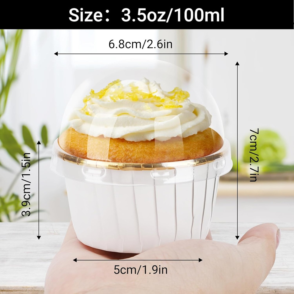 50 pcs Muffins Cup Paper Cupca - Commercial Kitchen Items ulasan dan harga