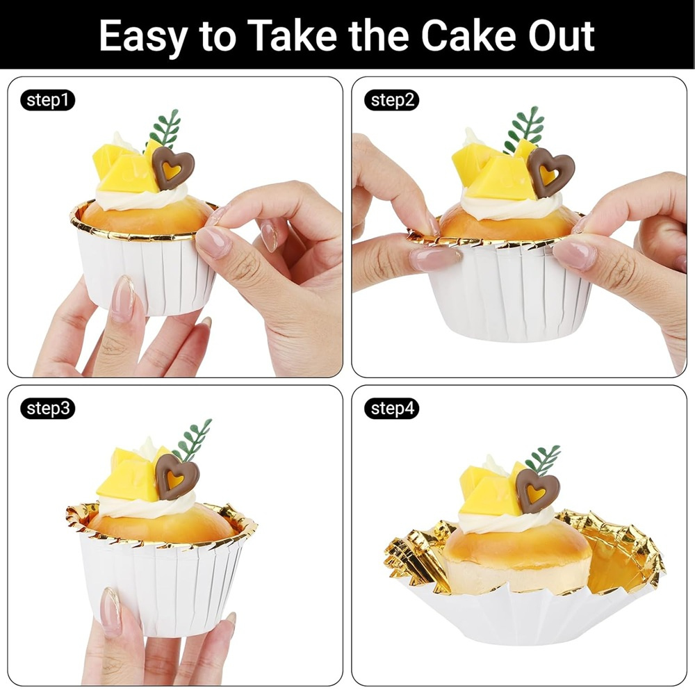 50 pcs Muffins Cup Paper Cupca - Commercial Kitchen Items ulasan dan harga