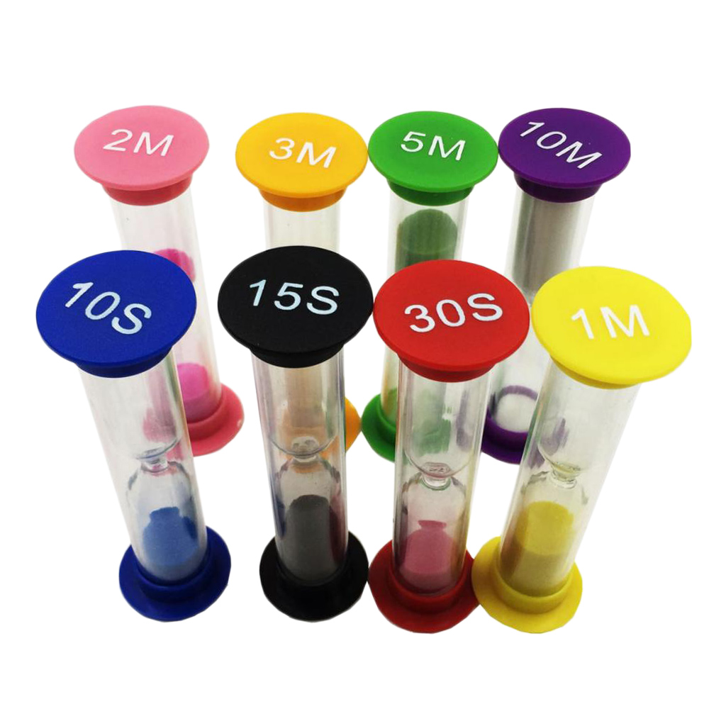 8 Set Sand Timer Clock 10/ 15/ - Commercial Kitchen Timer ulasan dan harga