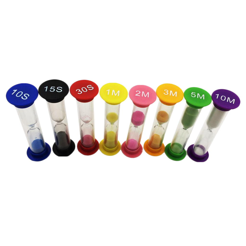 8 Set Sand Timer Clock 10/ 15/ - Commercial Kitchen Timer ulasan dan harga