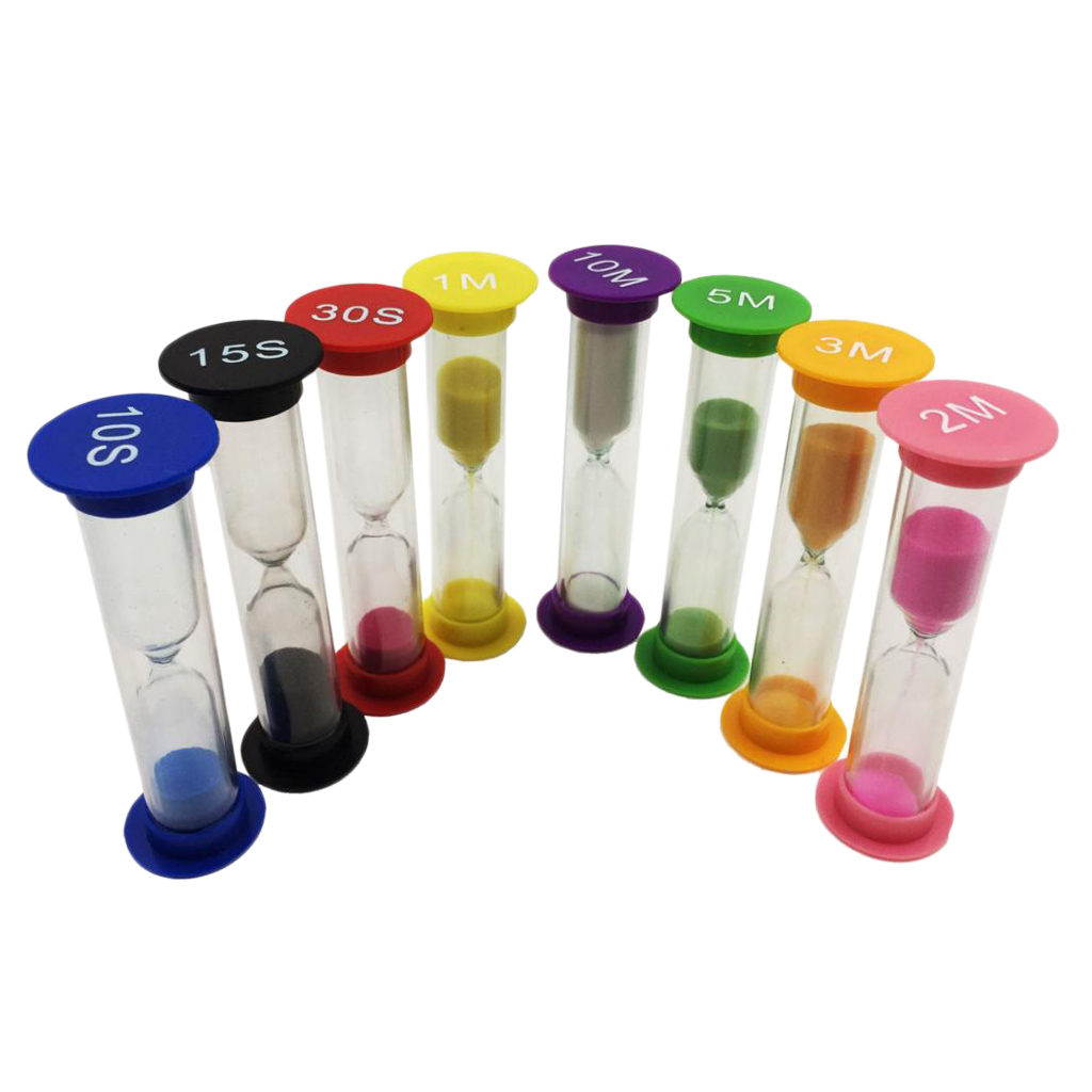 8 Set Sand Timer Clock 10/ 15/ - Commercial Kitchen Timer ulasan dan harga