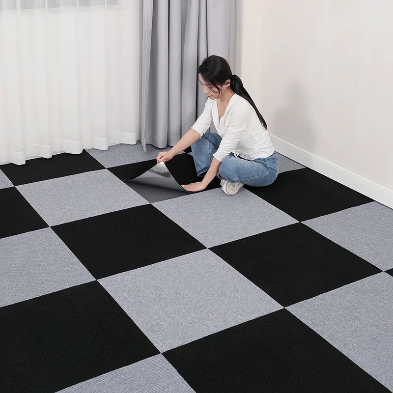 40Pcs Self Adhesive Carpet Mat - Commercial Kitchen Tiles ulasan dan harga