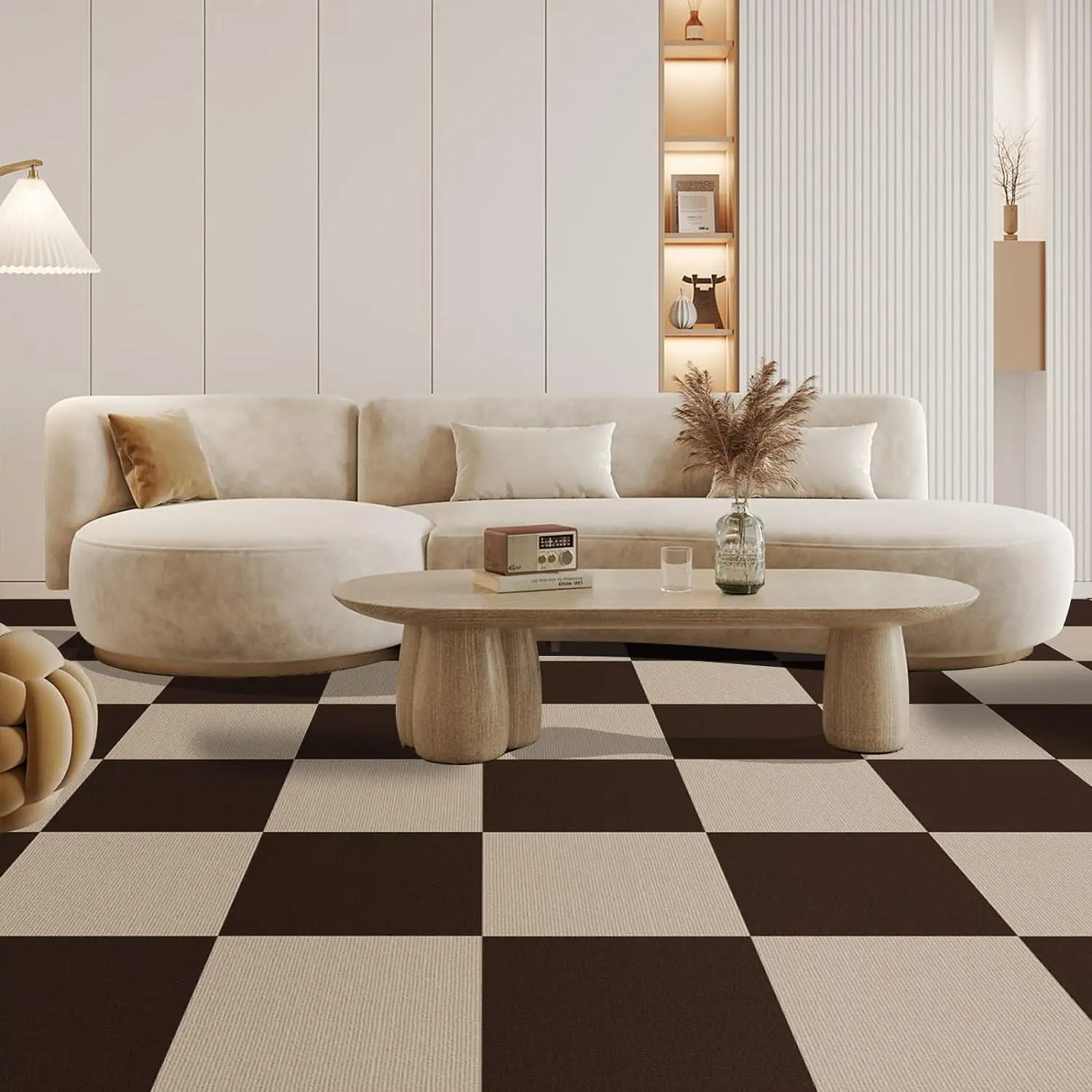 40Pcs Self Adhesive Carpet Mat - Commercial Kitchen Tiles ulasan dan harga