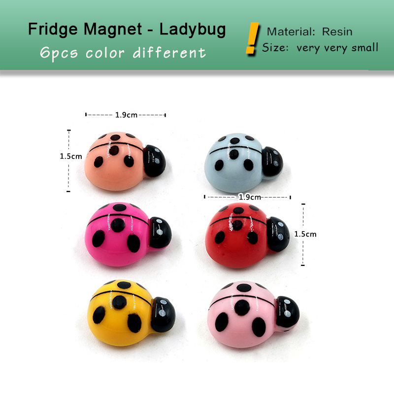 Ladybug Fridge Magnet Cartoon  - Commercial Kitchen Fridge ulasan dan harga