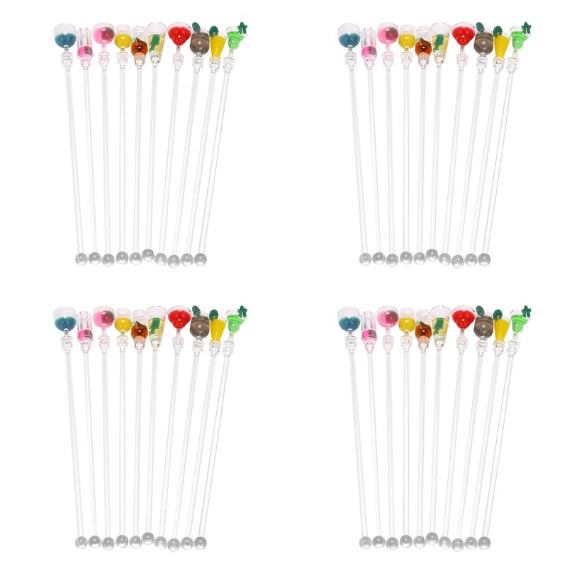 40Pcs Cocktail Stirrer Drink M - Bar Blender Mixing ulasan dan harga