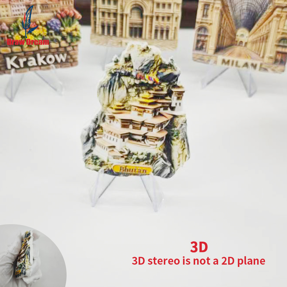1Pc Bhutan Creative 3D Embosse - Commercial Kitchen Fridge ulasan dan harga