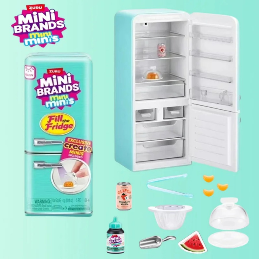 ZURU 5 Surprise Mini Fridge Ba - Commercial Kitchen Items ulasan dan harga