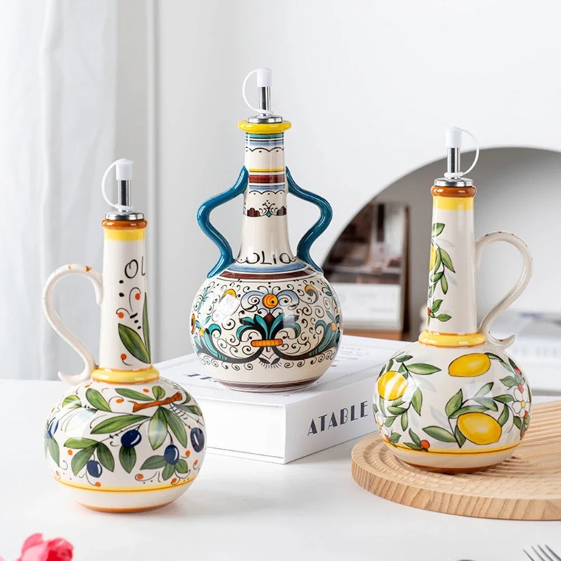 Ceramic Oil Bottle Soy Sauce B - Commercial Kitchen Items ulasan dan harga